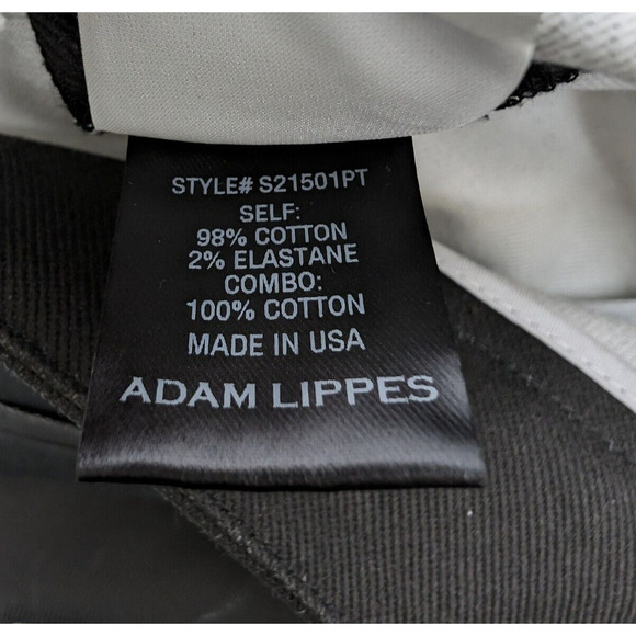 Adam Lippes Black White Floral Cigarette Pants Denim Size US 8 - Picture 9 of 14